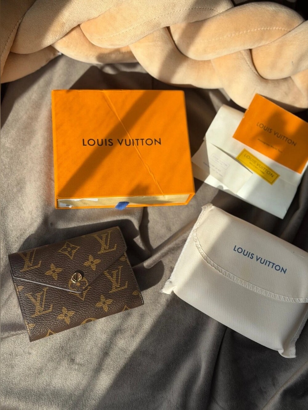 Louis Vuitton Victorine Wallet Monogram Canvas Rose Ballerine Pink
